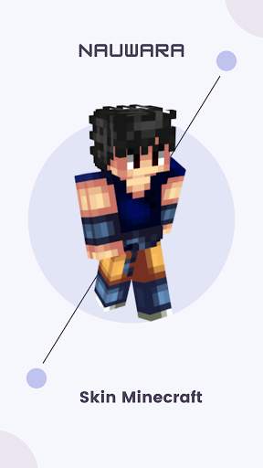 Skin Goku for Minecraft PE screenshot 2