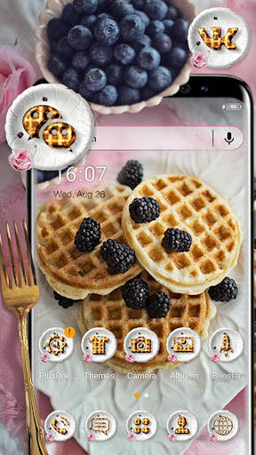 Waffles Breakfast Theme screenshot 1