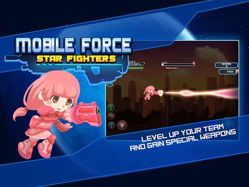 Mobile Force: Star Fighters of Galaxy War Academia screenshot 5