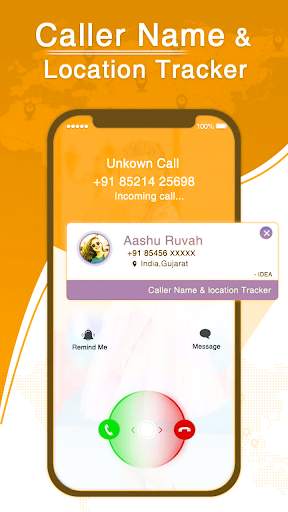 Caller Name, Location Tracker & Free Caller ID screenshot 1