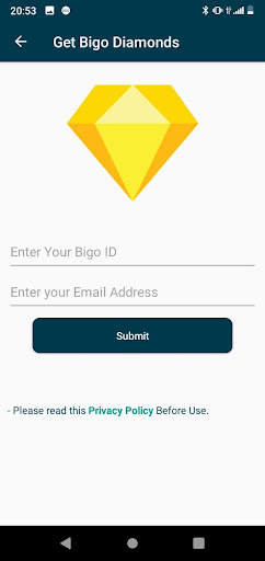 Get Diamonds for Bigo live screenshot 3
