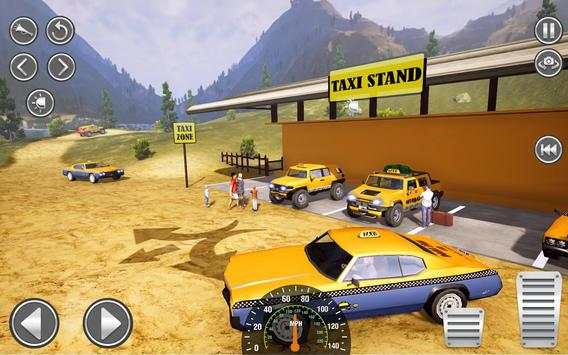 Offroad Taxi Simulator 2019: Mountain Car Driving screenshot 4