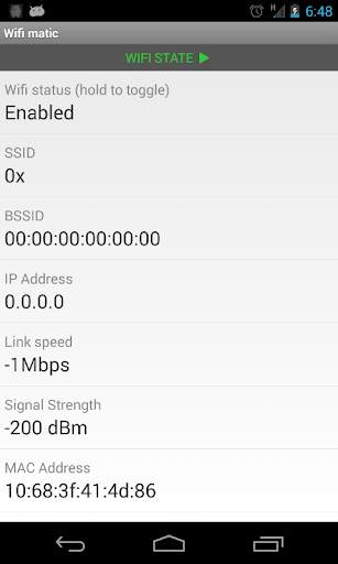 Wifi matic screenshot 1