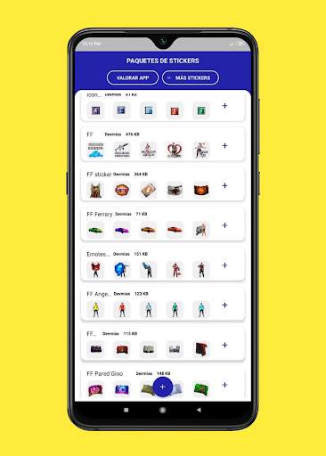 FF Stickers for whatsapp screenshot 1