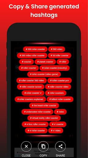 Hashtag Generator for social media - Hashtag Tube screenshot 3