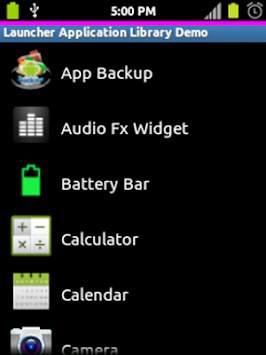 Launcher App Library Demo screenshot 1