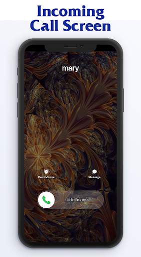OS14 style - Color Phone Flash, Full Screen Video screenshot 1