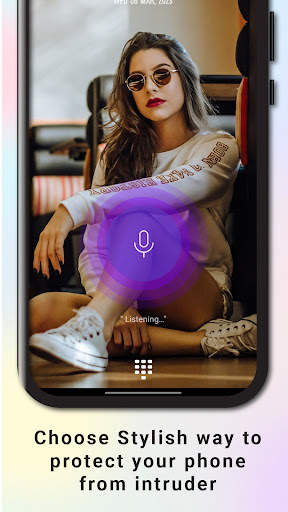 Voice App Lock Screen screenshot 2