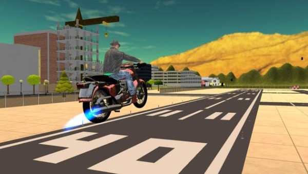 Flying Bike Sim Ride Unlimited screenshot 5