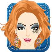 Eye Tattoos Girl Make Up Game logo