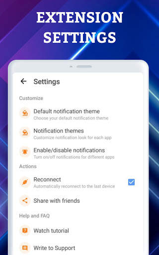 Smart Watch app - BT notifier screenshot 6