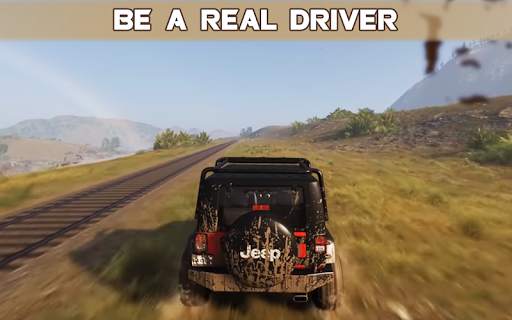4x4 Jeep Simulation Offroad Cruiser Driving Game screenshot 2