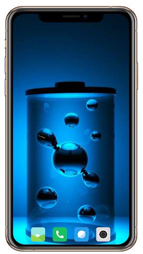 Blue Wallpaper screenshot 2