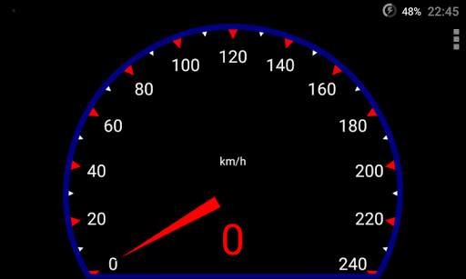 Simple GPS Speedometer Free screenshot 1