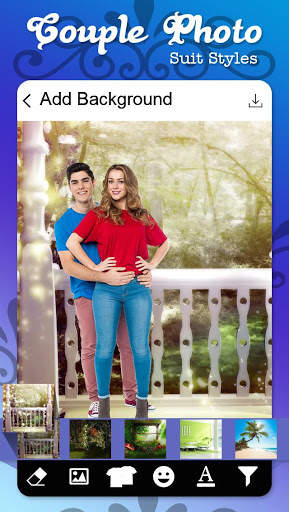Couple Photo Suit Editor screenshot 2