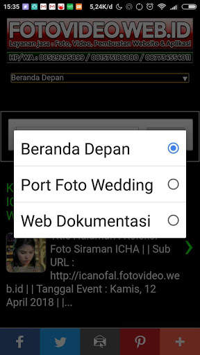Fotografer, Video Shooting, Web-APK Dev Purwokerto screenshot 4