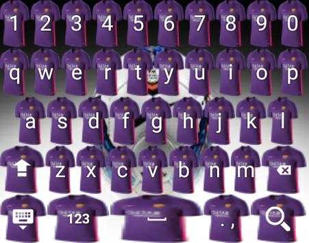 Barcelona Keyboard Themes screenshot 3