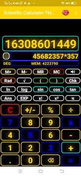 Talking Scientific Calculator TM скриншот 6