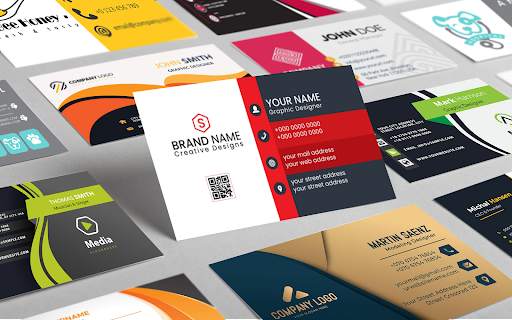 Visiting & Business Card Maker screenshot 1