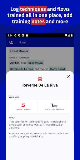 Marune - Training Tracker for Martial Arts screenshot 5