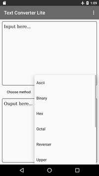 Text Convert Lite screenshot 2