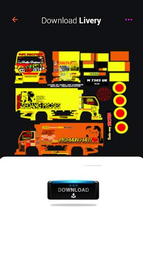 Mod Bussid Truck Angsa Putih screenshot 6