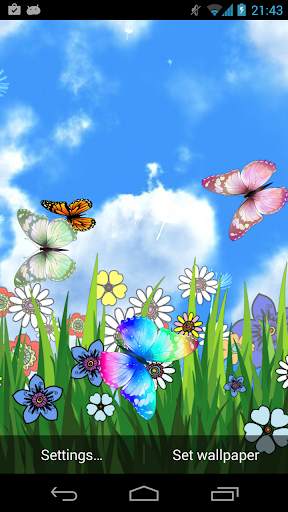 Spring Live Wallpaper Pro screenshot 2