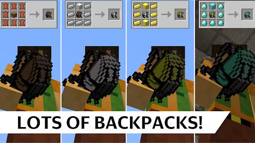 Backpacks Mod for Minecraft screenshot 2