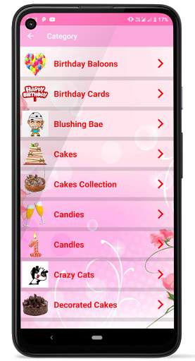 Happy Birthday  Stickers screenshot 1