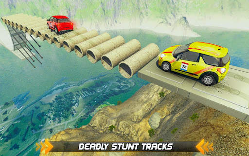 Impossible Ramp Car Driving 3D screenshot 1