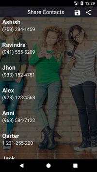 Save Contact 2 تصوير الشاشة