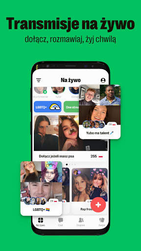 Yubo: Prowadź transmisje w grupowych czatach screenshot 3