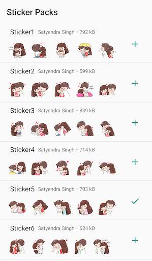 Love Stickers for Whatsapp screenshot 1