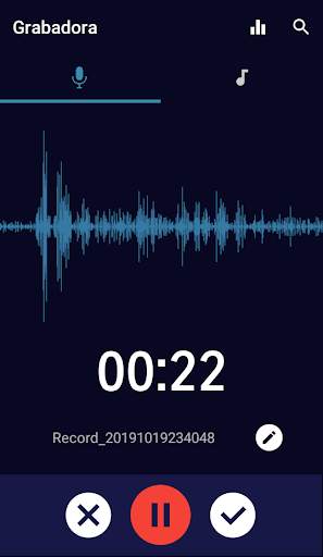 Highsound: Grabadora de Audio 1 تصوير الشاشة