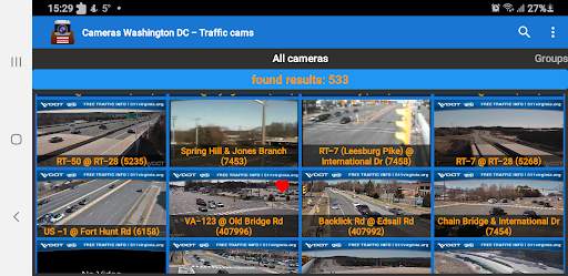 Cameras Washington DC Traffic screenshot 4