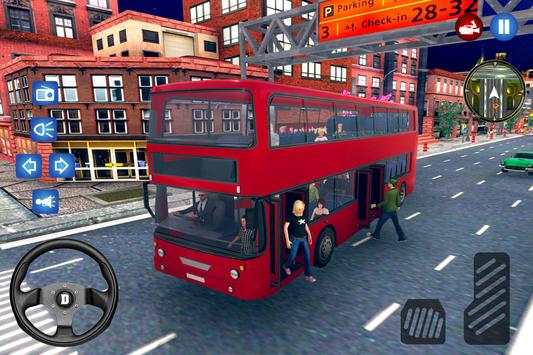 New City Bus Driver Simulator 2018 Pro Game screenshot 1