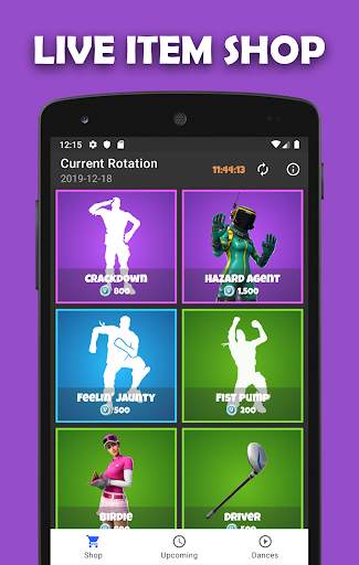 Battle Royale Item Shop: Skins, Dances, Leaks screenshot 1