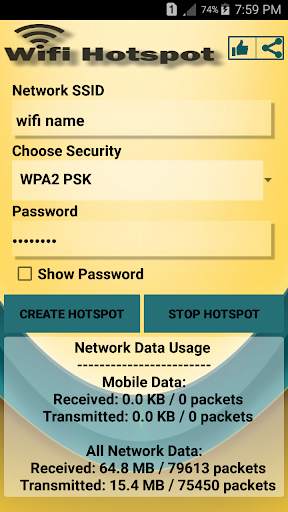 WiFi-Sharing screenshot 4