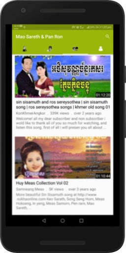 Khmer Songs & Music : Old Sinn Sisamouth, Ros Hits screenshot 3