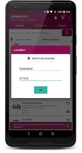 Online Shopping from Nearby Shops screenshot 6