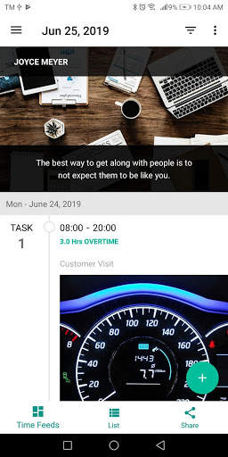 Timesheet / Time Note screenshot 1