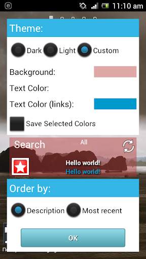 Bookmarks in a list Widget 2 تصوير الشاشة