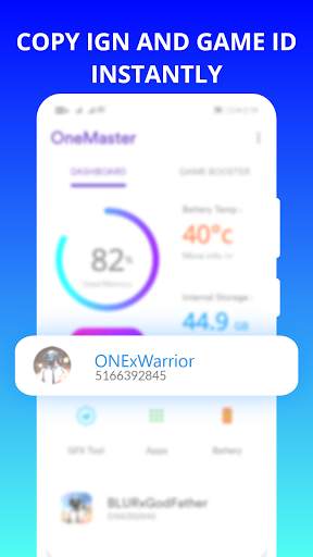OneMaster - Game booster tools screenshot 7