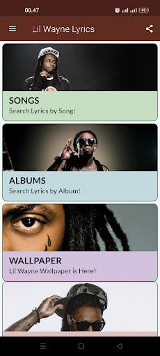Lil Wayne Lyrics screenshot 2