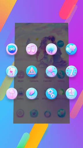 Fantastic Love-APUS Launcher free fashion theme screenshot 3