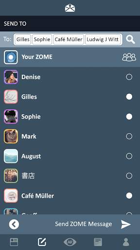 ZOME - AR | Augmented Reality Messenger & Network screenshot 8