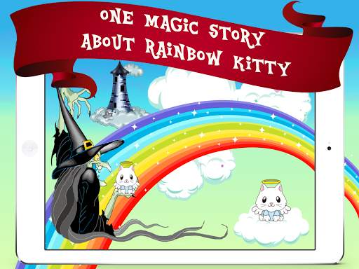 Kitty Rainbow Stack Survival Game screenshot 6