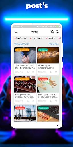 Vip Id's Official App | Wordpress To Android  App 2 تصوير الشاشة