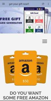 Cg-Gifter : Free Gift card Generator screenshot 3