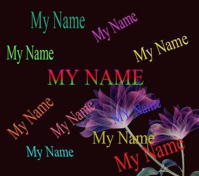 My Name Live Wallpaper screenshot 5